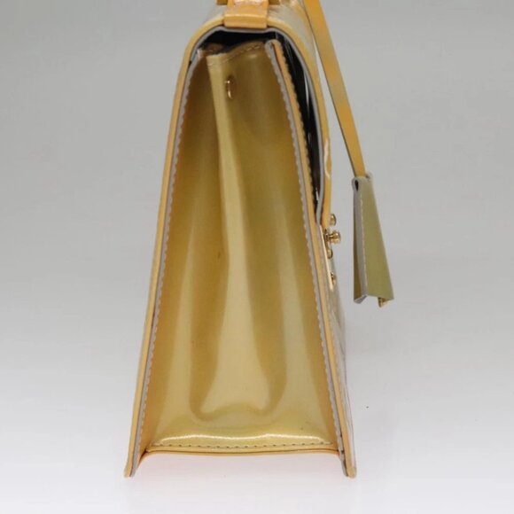 LOUIS VUITTON Monogram Vernis Spring Street Hand Bag Gris - Picture 6 of 16